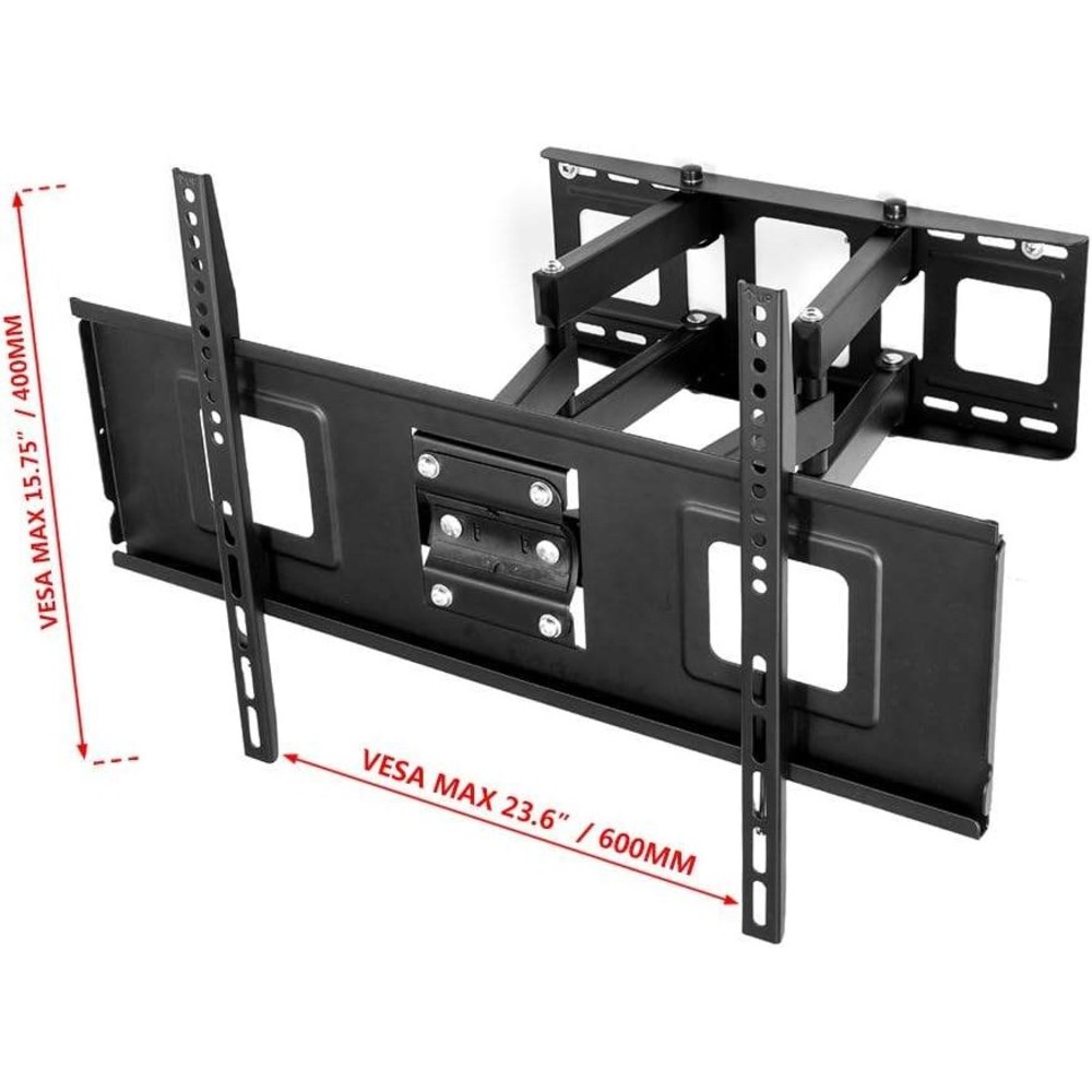 Loctek FLEXIMOUNTS A04 TV Wall Mount 32-70 Inch Black Full Motion Articulating